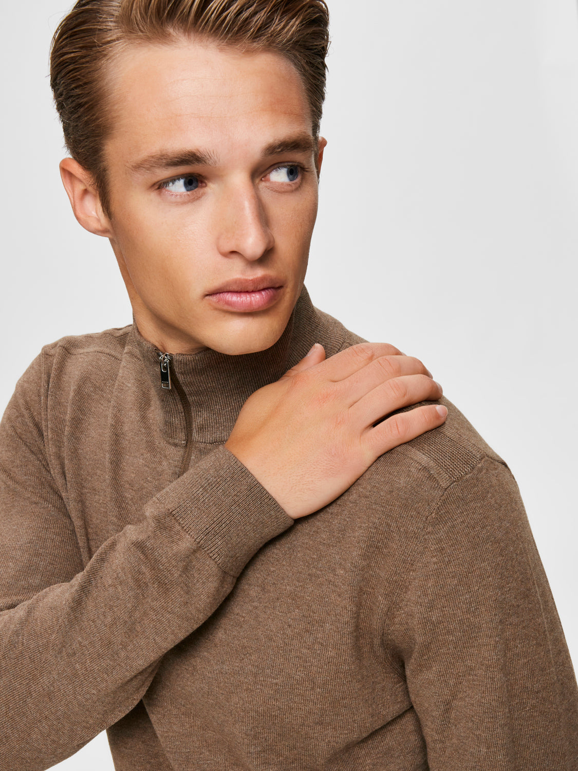 SLHBERG Pullover - teak